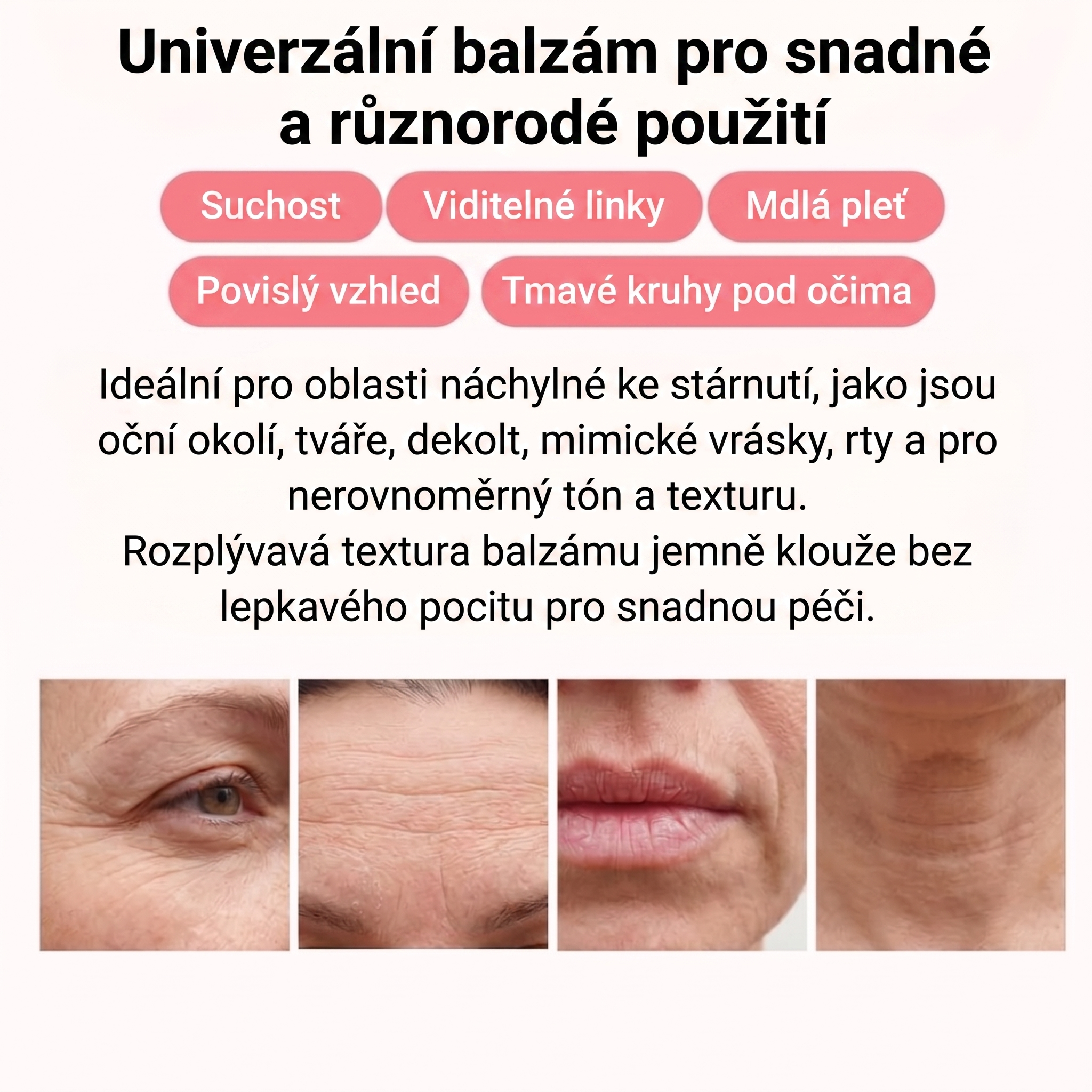 Hydratační kolagenový balzám proti vráskám (AKCE 1 + 1 ZDARMA)