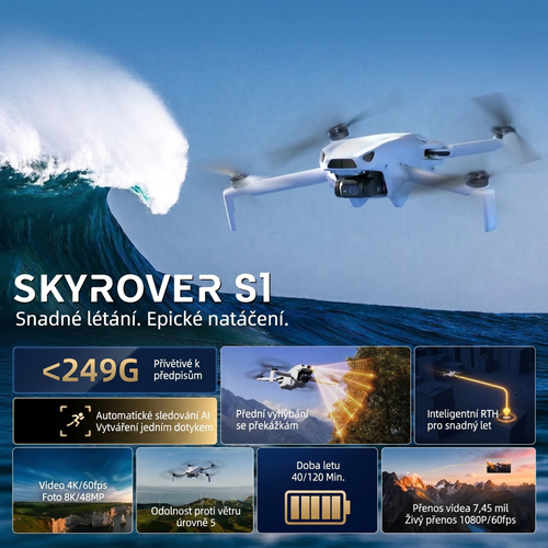 Skyrover S1 v Akci (Virální nabídka na TikToku)